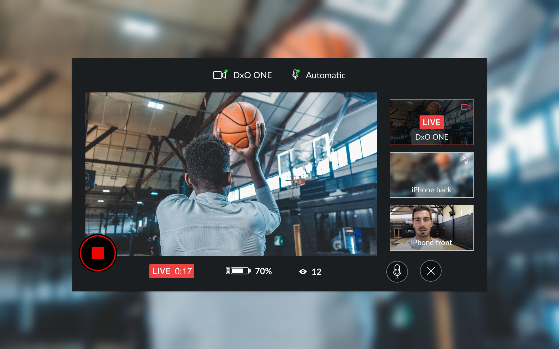 Camera menu